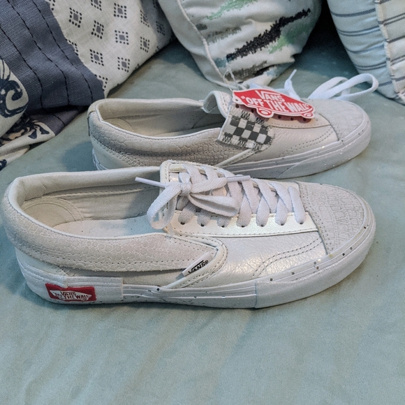 vans glitter mix slip on cap